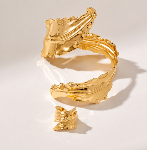 Leaf Gold Bracelet