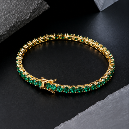 Aurélie Braacelet with Emerald