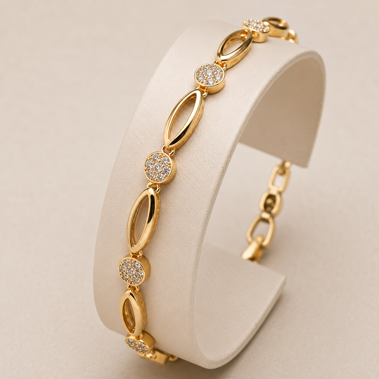 Valora Elegant Bracelet with gold