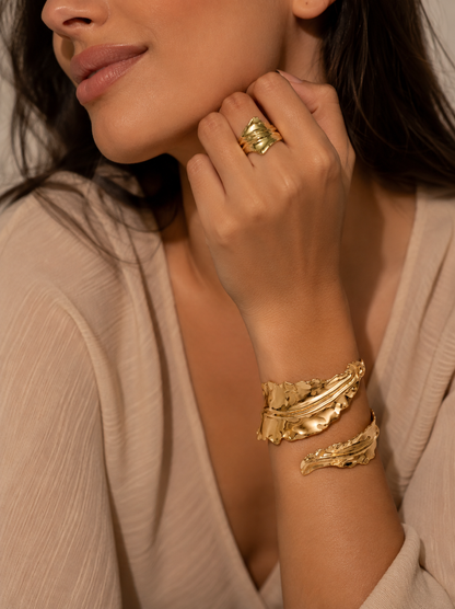 Leaf Gold Bracelet