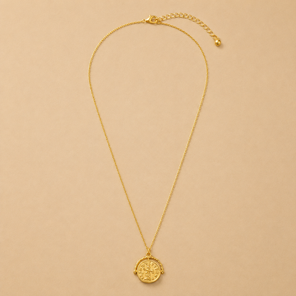 Coin Spinner Necklace