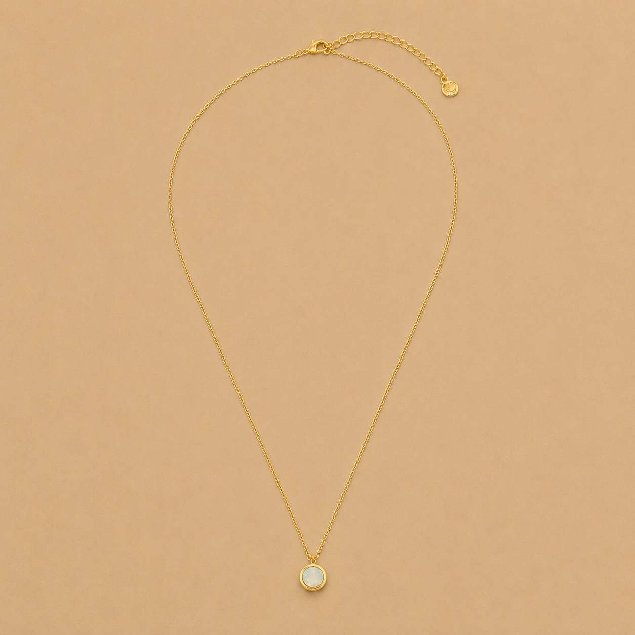 White Opal Necklace Crystals