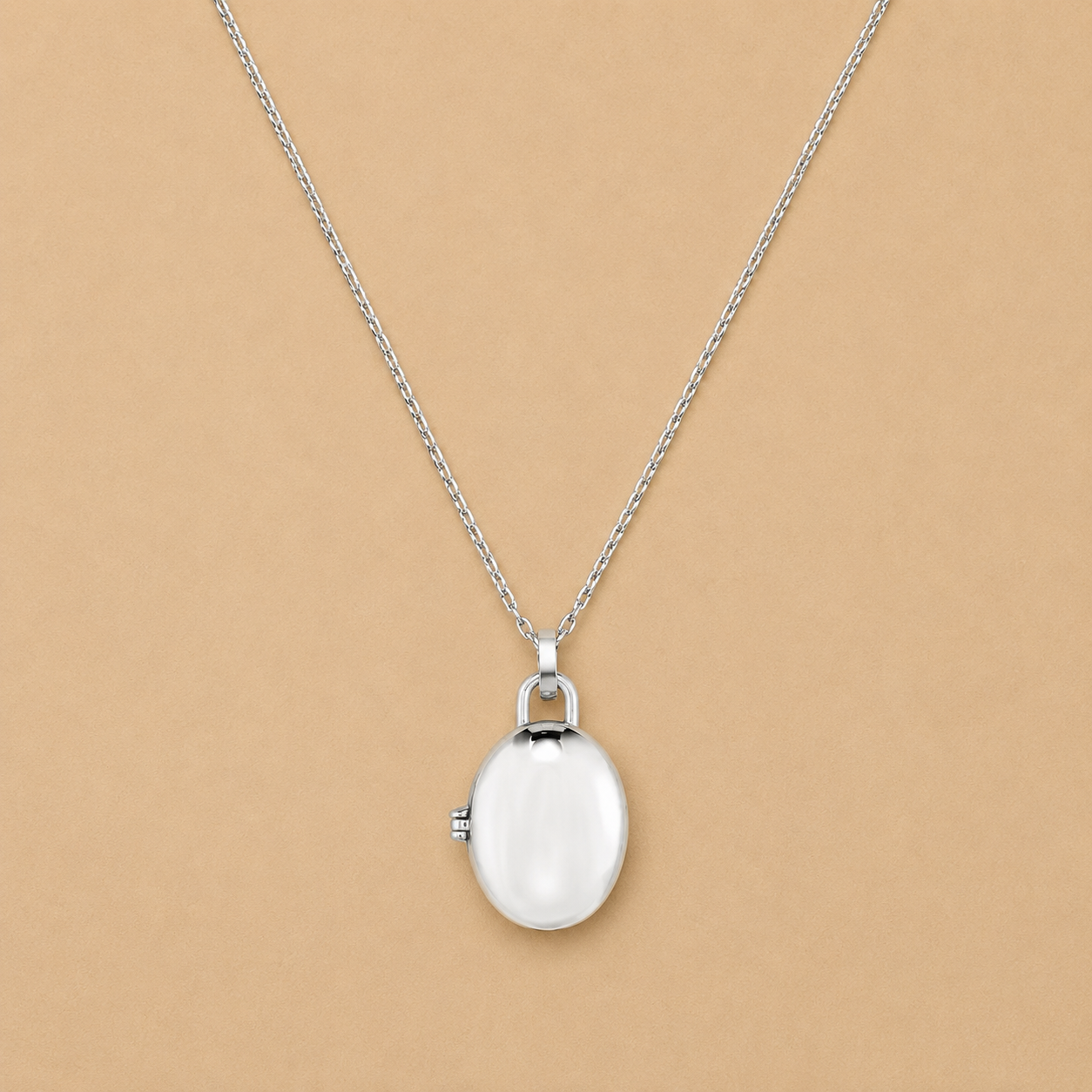 LUXE Oval Locket Necklace