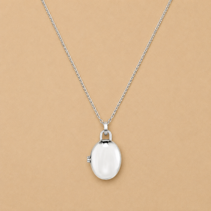 LUXE Oval Locket Necklace